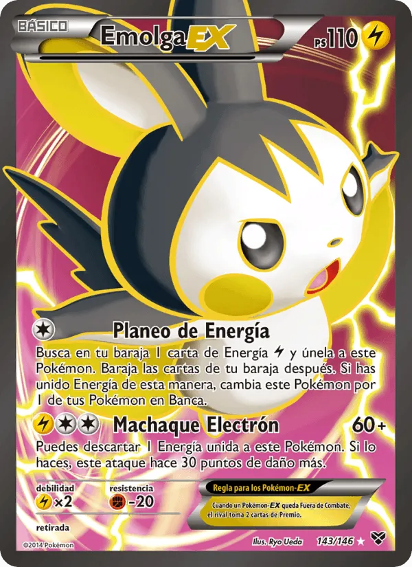 Emolga EX · XY 143/146