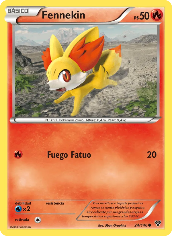 Fennekin · XY 24/146