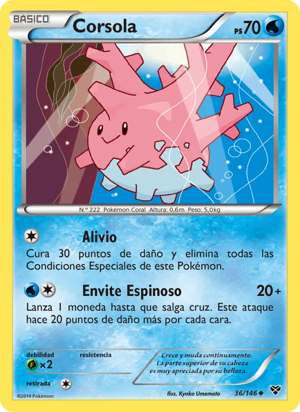 Corsola · XY 36/146
