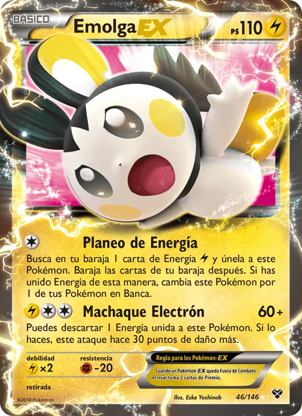 Emolga EX · XY 46/146