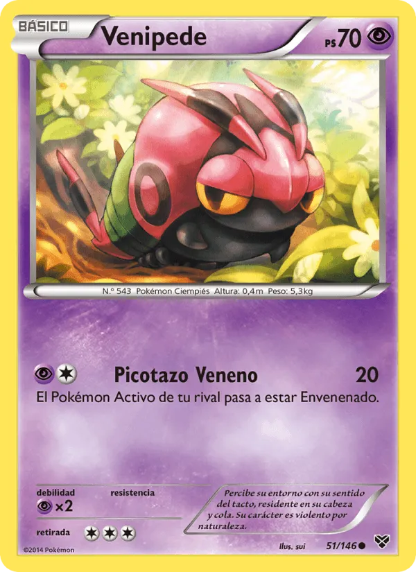 Venipede · XY 51/146