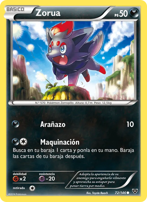 Zorua · XY 72/146