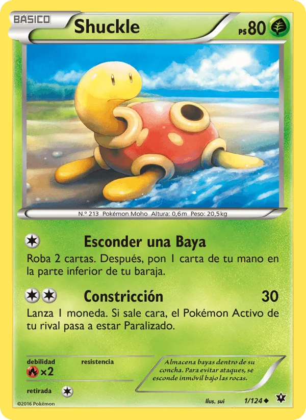 Shuckle · Destinos Enfrentados 1/124