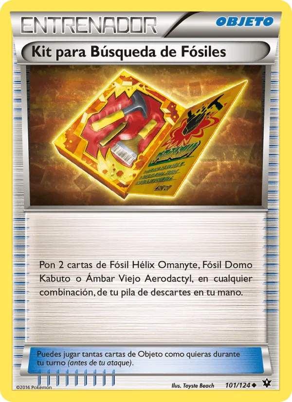 Kit para Búsqueda de Fósiles · Destinos Enfrentados 101/124