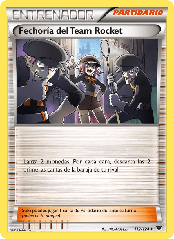 Fechoría del Team Rocket · Destinos Enfrentados 112/124