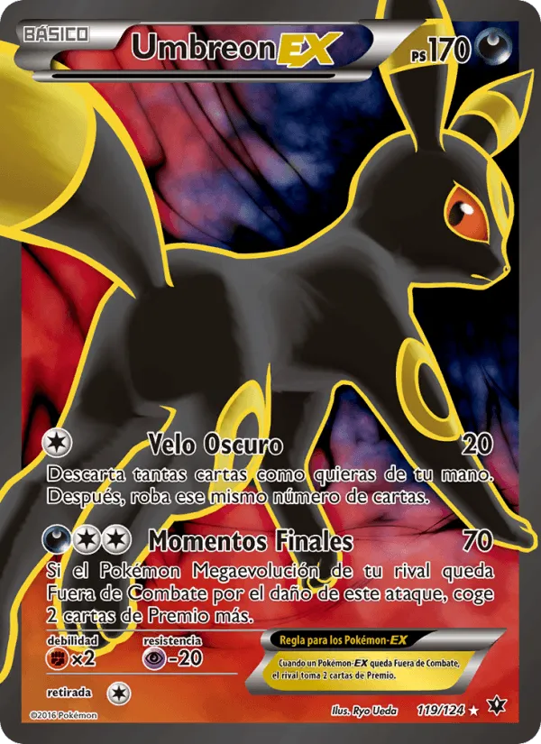 Umbreon EX · Destinos Enfrentados 119/124