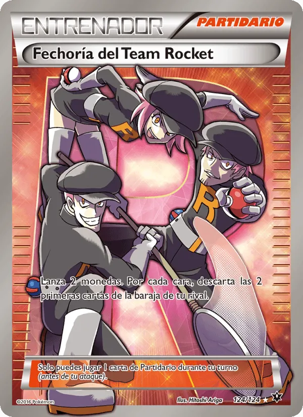 Fechoría del Team Rocket · Destinos Enfrentados 124/124