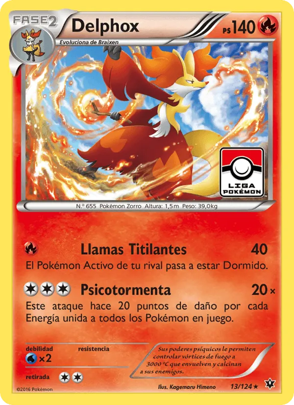 Delphox · Destinos Enfrentados 13/124