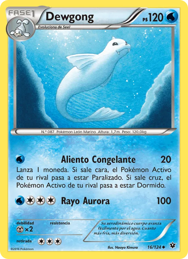 Dewgong · Destinos Enfrentados 16/124