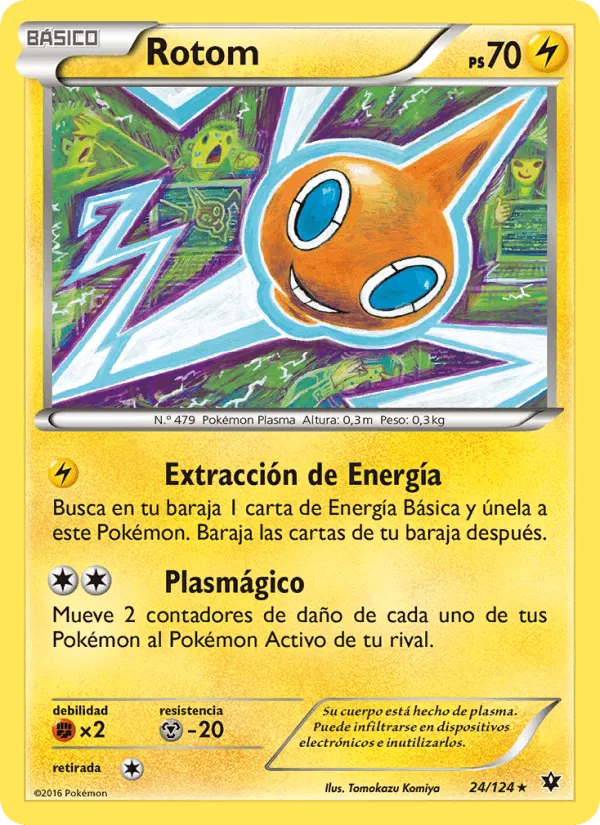 Rotom · Destinos Enfrentados 24/124