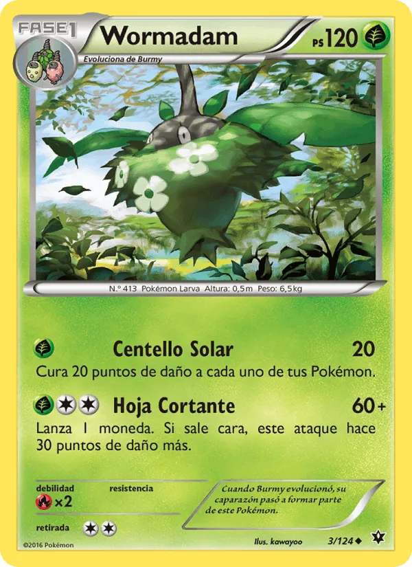 Wormadam · Destinos Enfrentados 3/124