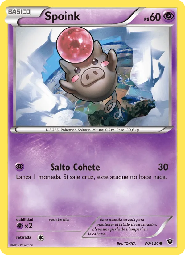 Spoink · Destinos Enfrentados 30/124