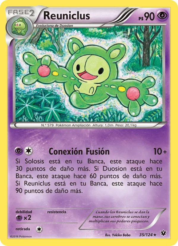 Reuniclus · Destinos Enfrentados 35/124