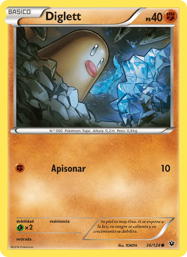 Diglett · Destinos Enfrentados 36/124