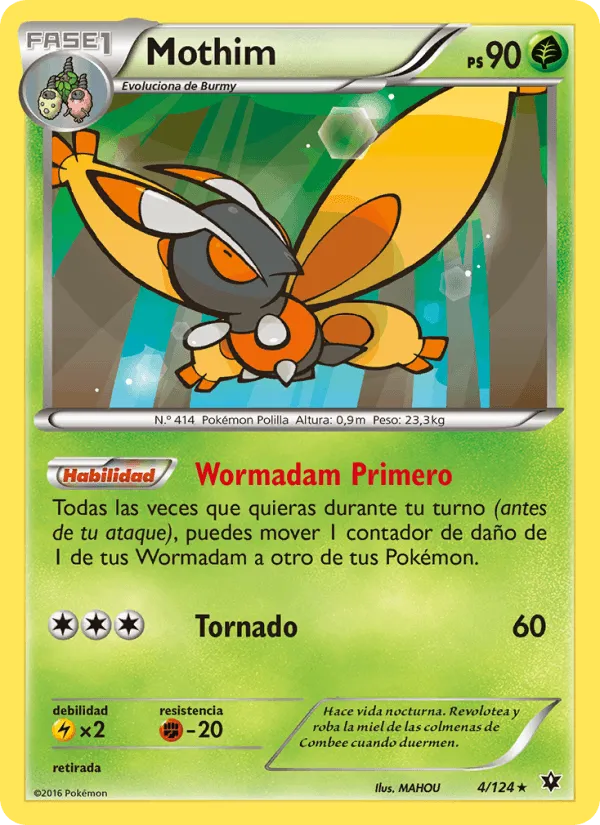 Mothim · Destinos Enfrentados 4/124