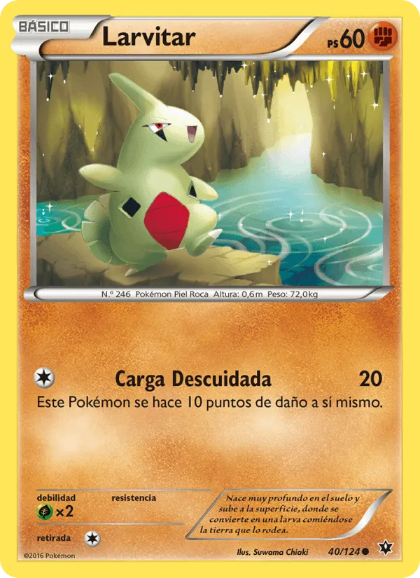 Larvitar · Destinos Enfrentados 40/124