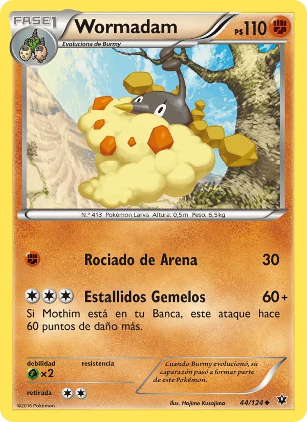 Wormadam · Destinos Enfrentados 44/124