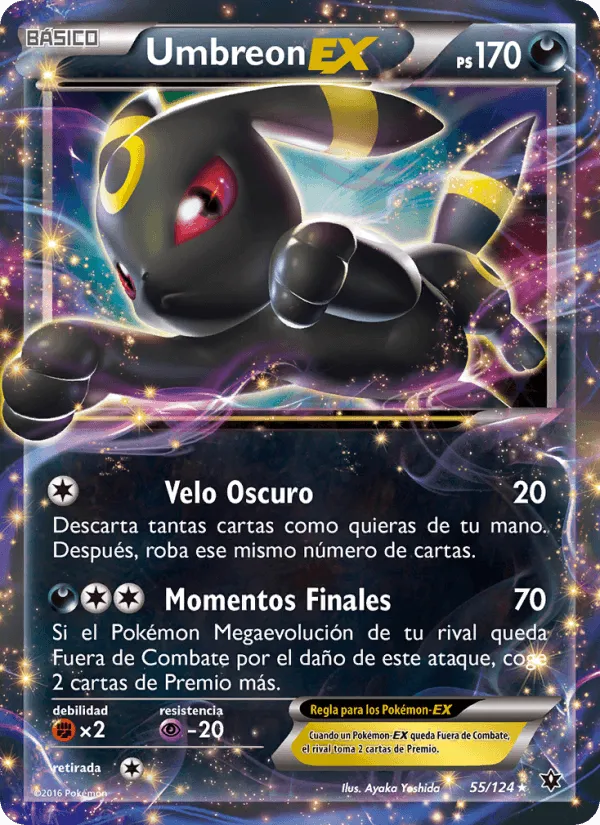 Umbreon EX · Destinos Enfrentados 55/124
