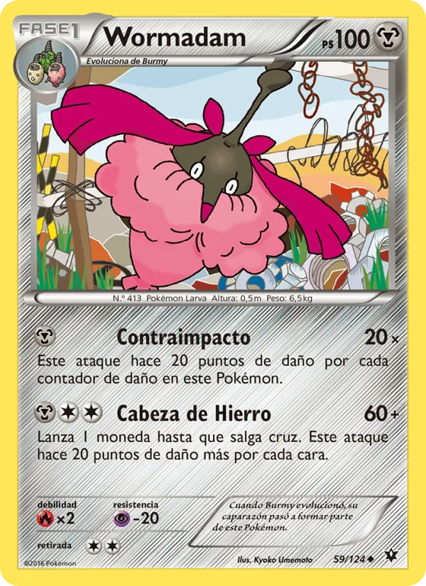 Wormadam · Destinos Enfrentados 59/124