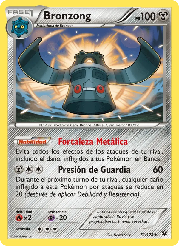 Bronzong · Destinos Enfrentados 61/124