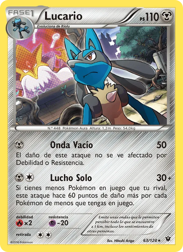 Lucario · Destinos Enfrentados 63/124