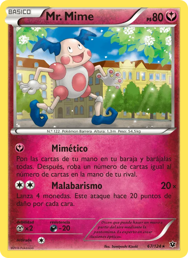 Mr. Mime · Destinos Enfrentados 67/124