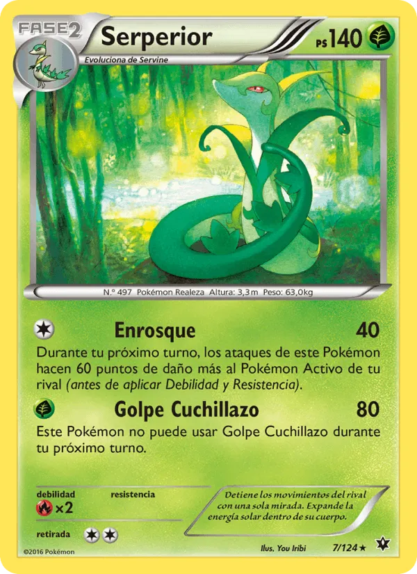 Serperior · Destinos Enfrentados 7/124