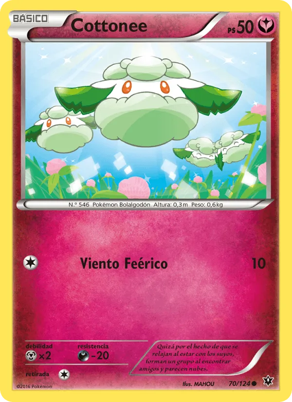 Cottonee · Destinos Enfrentados 70/124