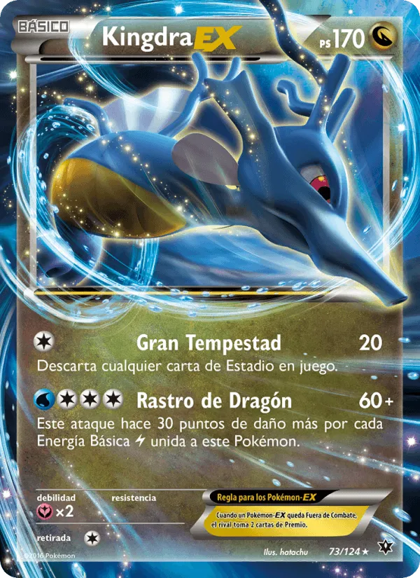 Kingdra EX · Destinos Enfrentados 73/124