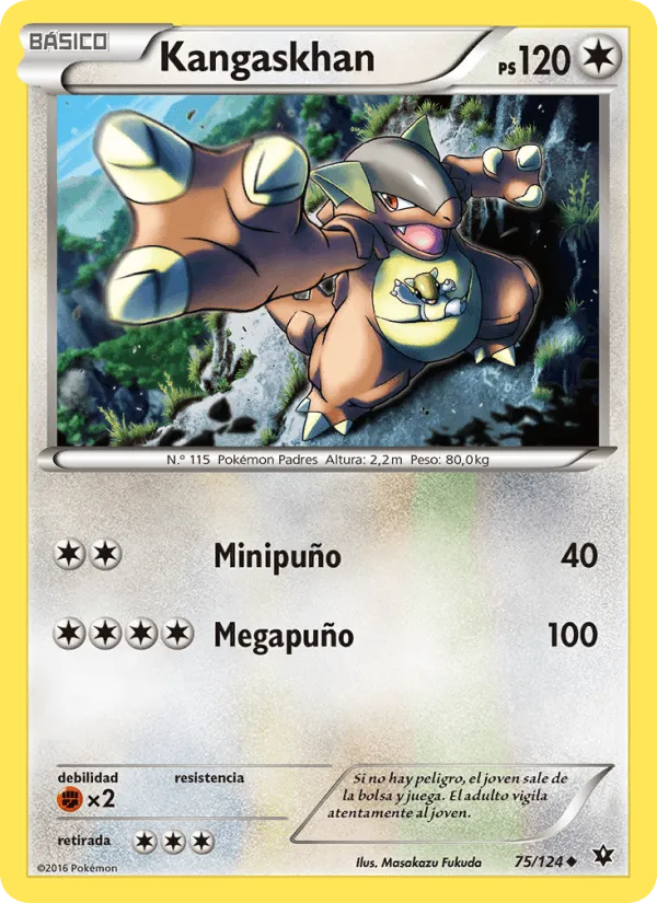 Kangaskhan · Destinos Enfrentados 75/124