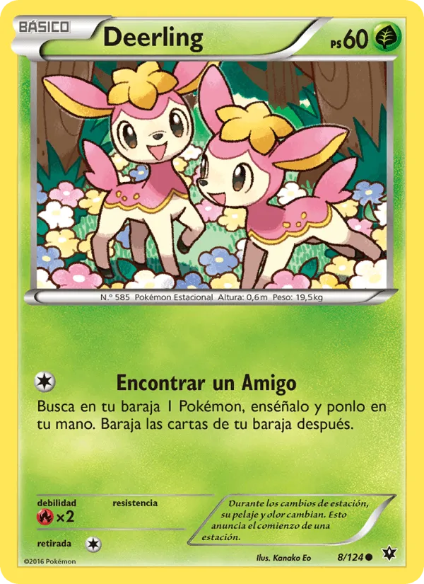 Deerling · Destinos Enfrentados 8/124