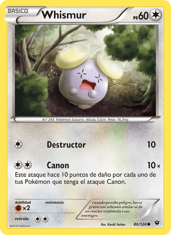 Whismur · Destinos Enfrentados 80/124