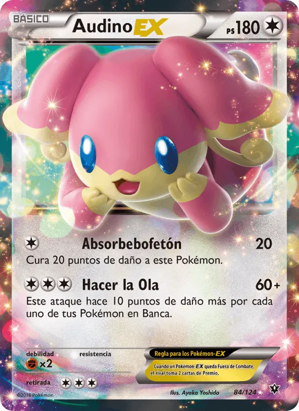 Audino EX · Destinos Enfrentados 84/124