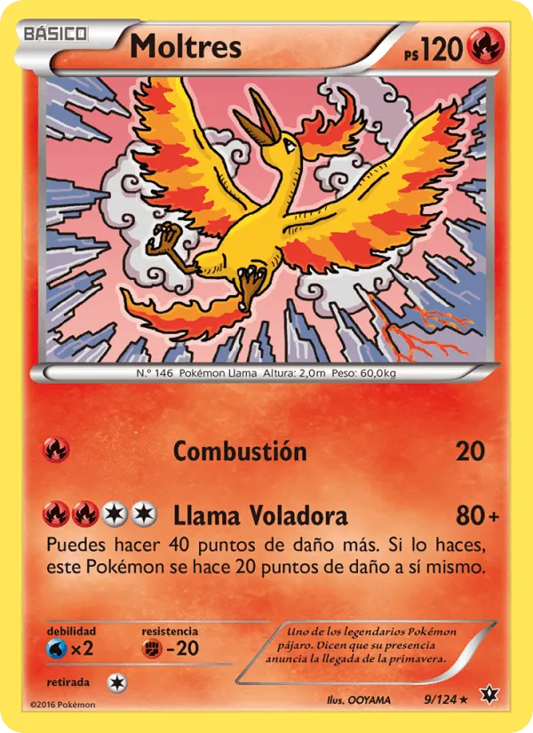Moltres · Destinos Enfrentados 9/124