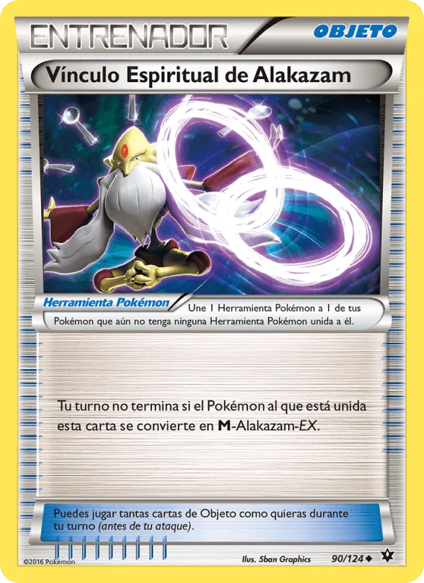 Vínculo Espiritual de Alakazam · Destinos Enfrentados 90/124