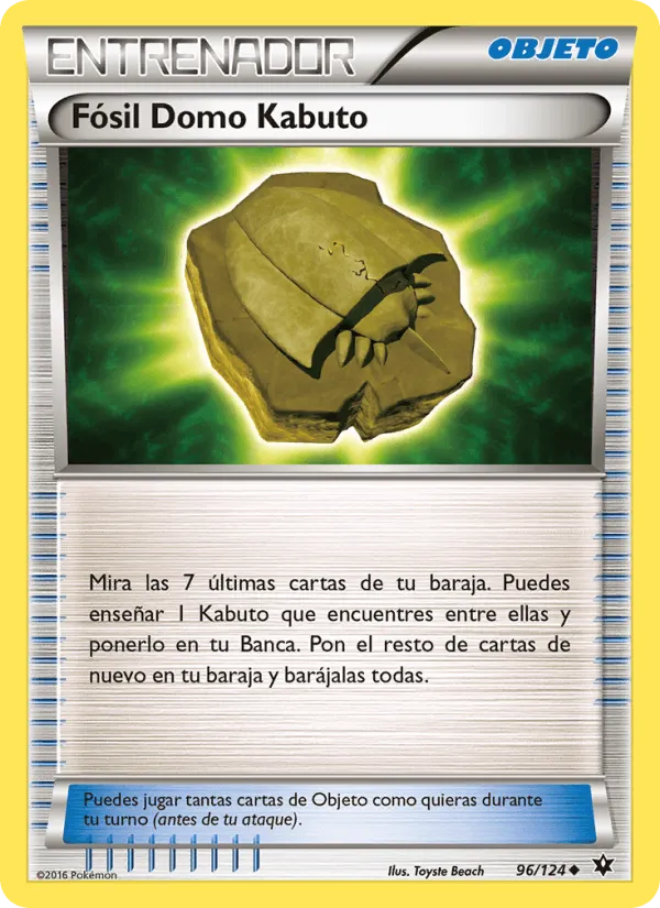 Fósil Domo Kabuto · Destinos Enfrentados 96/124