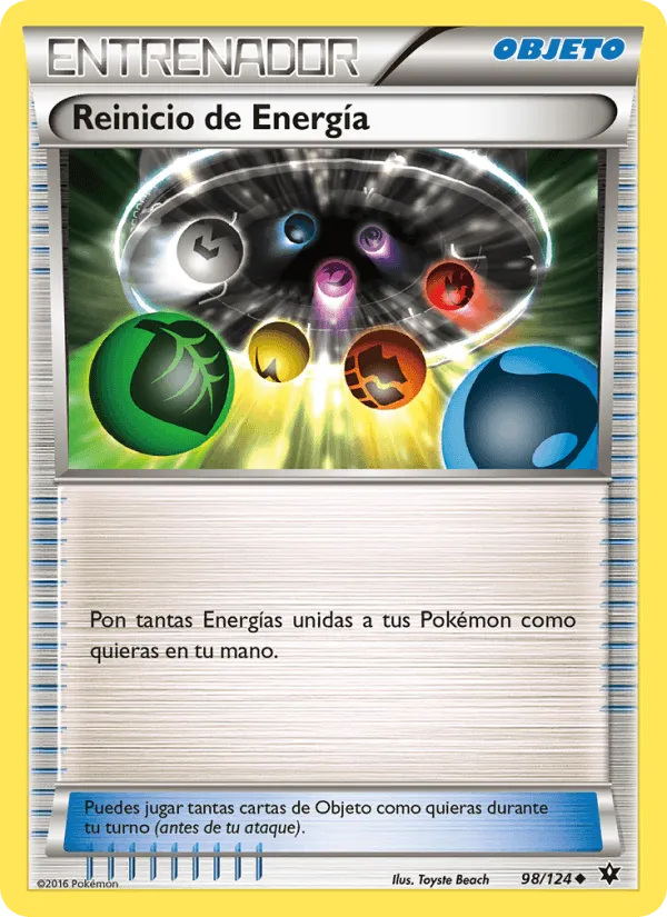 Reinicio de Energía · Destinos Enfrentados 98/124