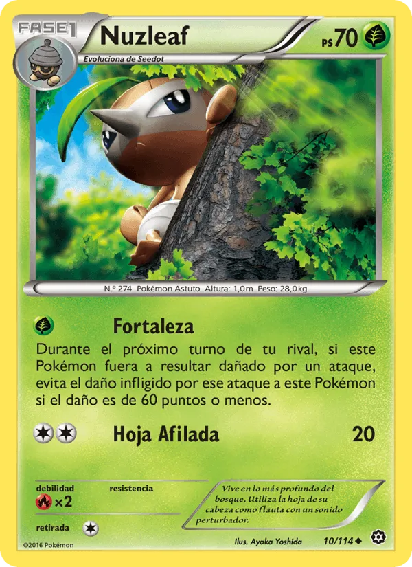 Nuzleaf · Asedio de Vapor 10/114