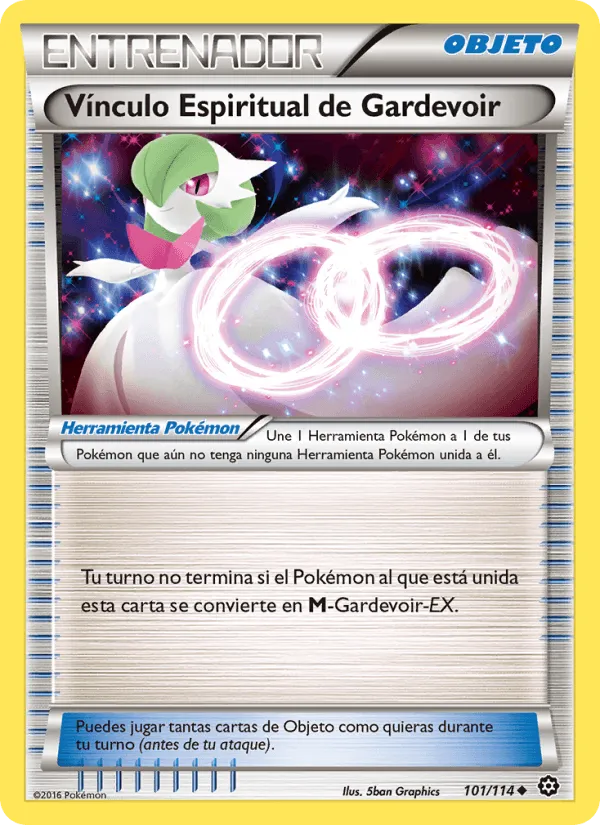 Vínculo Espiritual de Gardevoir · Asedio de Vapor 101/114