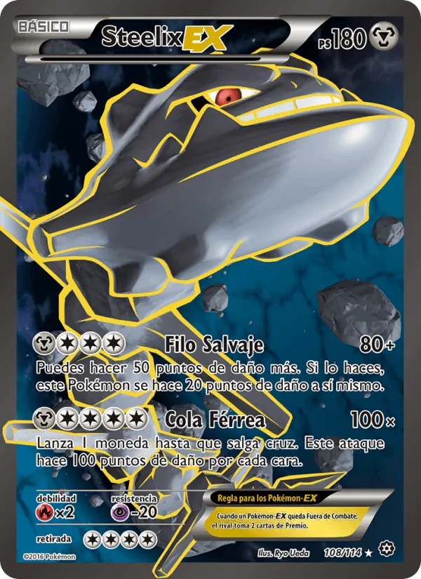 Steelix EX · Asedio de Vapor 108/114