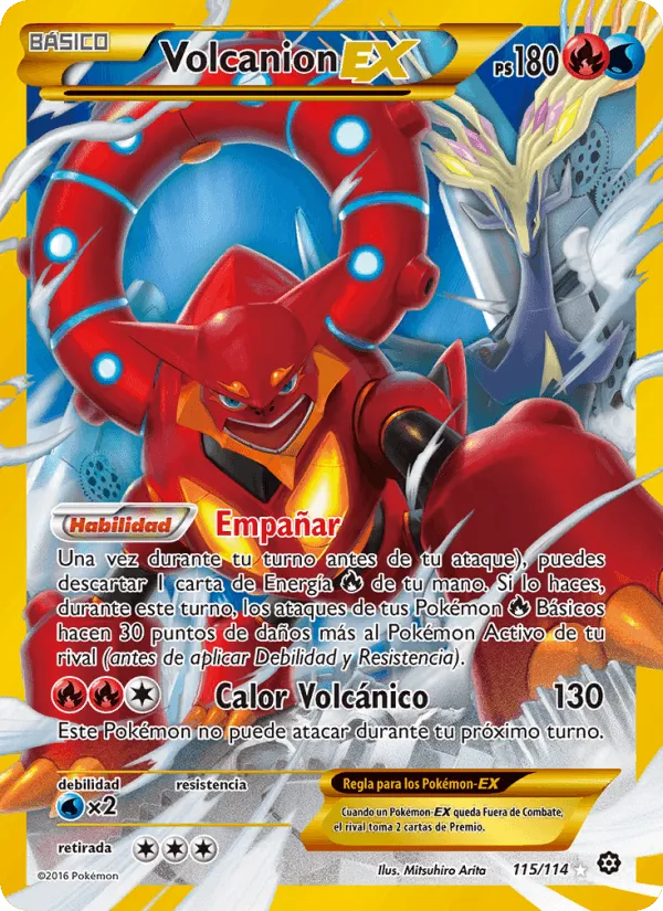 Volcanion EX · Asedio de Vapor 115/114