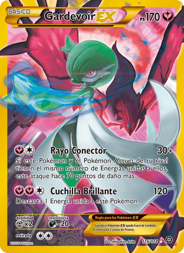 Gardevoir EX · Asedio de Vapor 116/114
