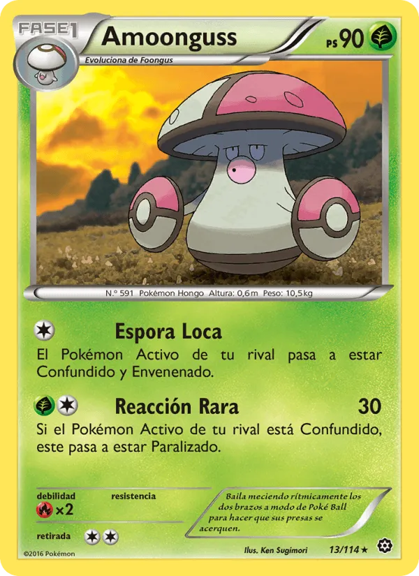 Amoonguss · Asedio de Vapor 13/114