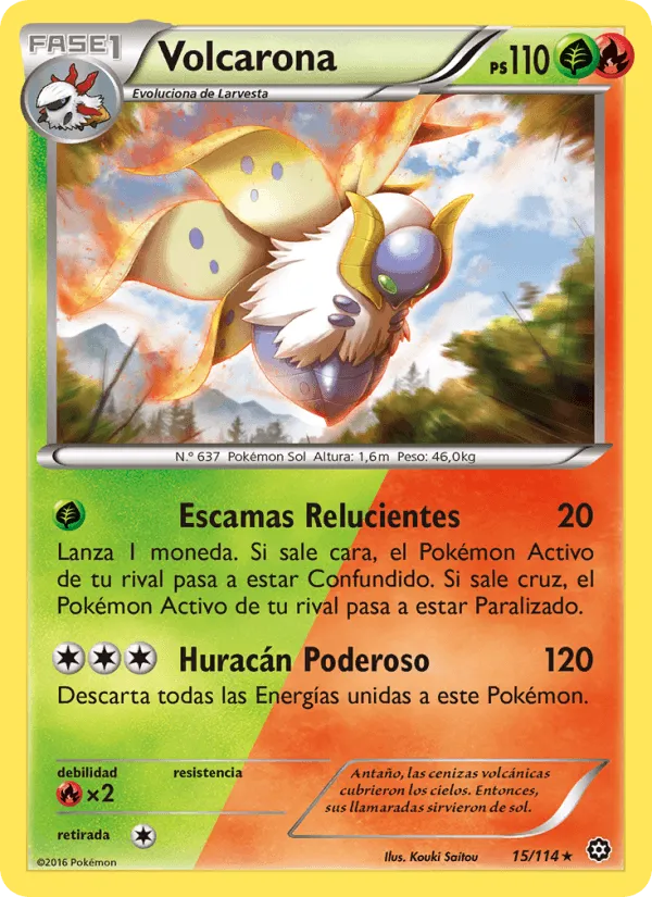 Volcarona · Asedio de Vapor 15/114