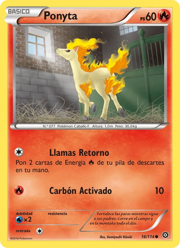Ponyta · Asedio de Vapor 16/114