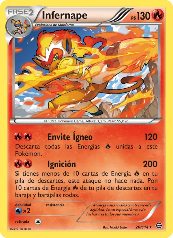 Infernape · Asedio de Vapor 20/114