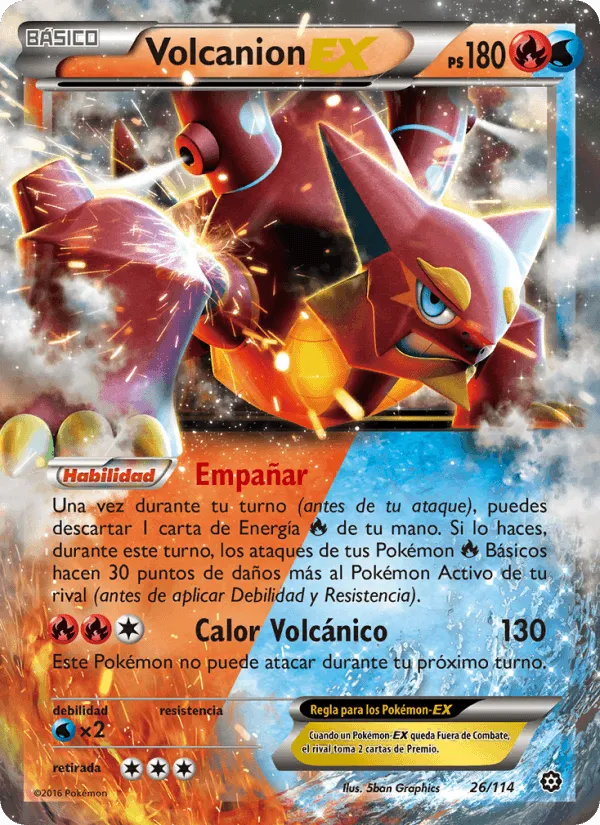 Volcanion EX · Asedio de Vapor 26/114