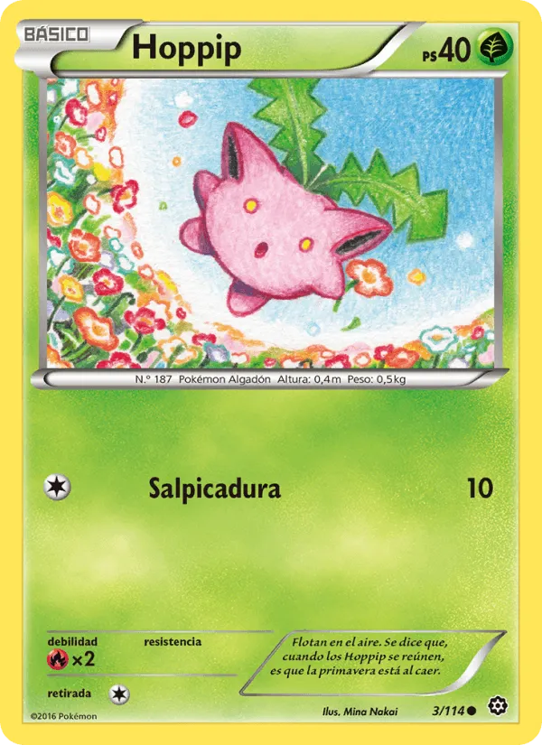 Hoppip · Asedio de Vapor 3/114