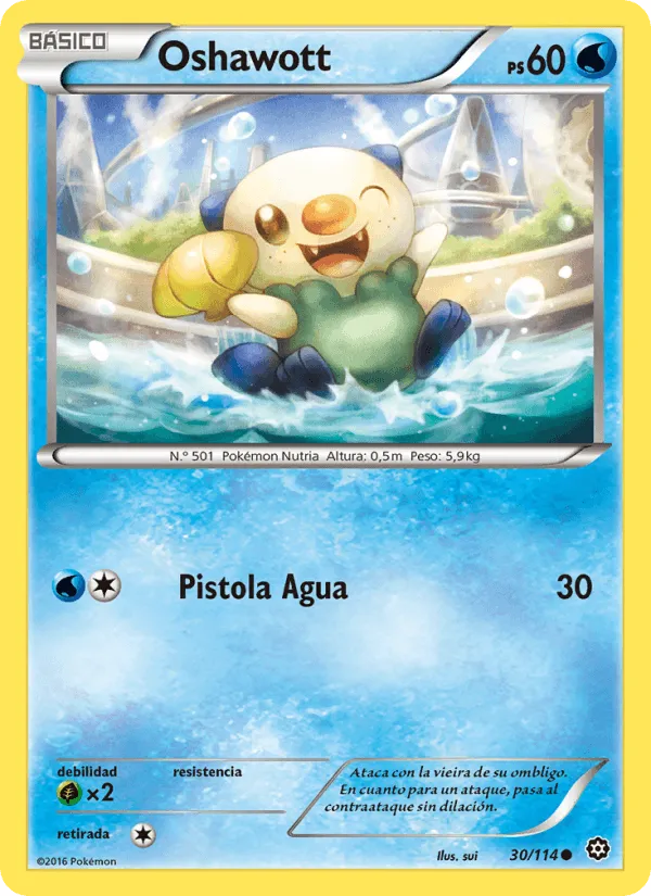 Oshawott · Asedio de Vapor 30/114