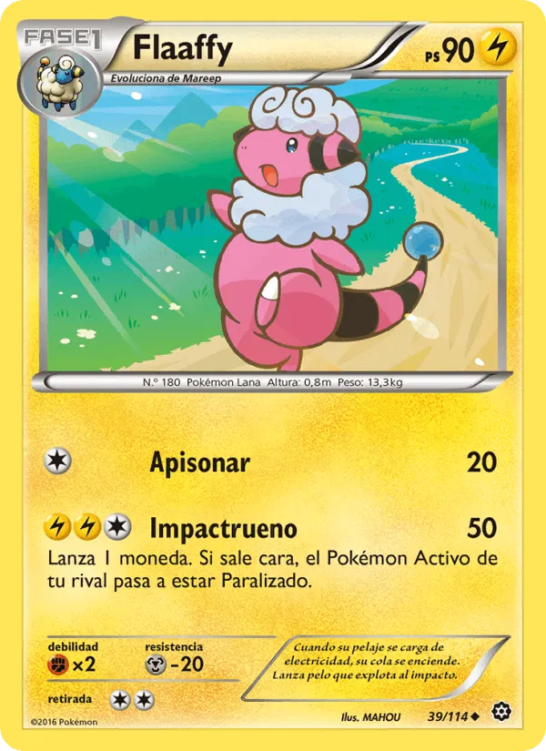 Flaaffy · Asedio de Vapor 39/114